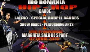 Afisul Campionatului National de dans Hip Hop, Latino si Show Dance Marghita 2013